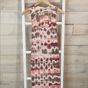 Young Fabulous & Broke tie dye midi dress NWT